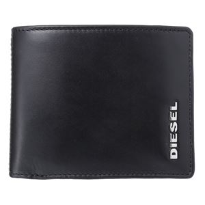 DIESEL （ディーゼル ） X03367 PR378 H3778 二つ折り財布 Black／Forest Night