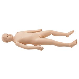 タケシくん（小児モデル／看護実習モデル人形） シリコン製 入浴可 シームレス M-106-1