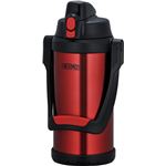 軽量水筒/スポーツジャグ 【大容量 2.0L】 ラスティレッド 直飲みタイプ コンパクト 真空断熱 『THERMOS サーモス』