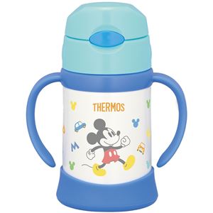 ベビーストローマグ/赤ちゃん用水筒 【250ml ライトブルー】 魔法瓶構造 真空断熱 『THERMOS サーモス』 商品画像