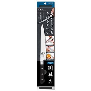 フレキシブルナイフ 【関孫六 165mm】 ステンレス製 簡易研ぎ器使用可 日本製 『貝印』 商品写真1