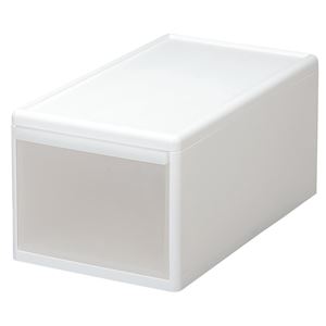 収納ケース(プラスチックケース/収納ボックス) 幅25.5cm×高さ21.5cm 『ユニコム』 商品画像