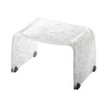 バスチェア/風呂椅子 【Mサイズ】 フラワー 高さ25cm 『フィルロ』 すべり止め 〔お風呂用品 バスグッズ バス用品〕