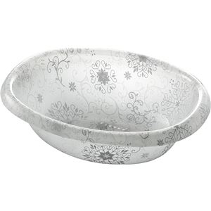 リス フィルロシュシュ ウォッシュボール ラウンド型 オフホワイト （湯おけ 風呂桶）