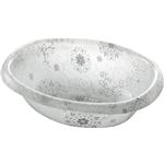 リス フィルロシュシュ ウォッシュボール ラウンド型 オフホワイト （湯おけ 風呂桶）