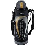 和平フレイズ フォルテック・スピード ワンタッチ栓ダイレクトボトル 1.0L BK（ブラック） FSR-7372