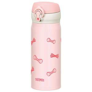 【THERMOS サーモス】 水筒 真空断熱ケータイマグボトル 【ピンクホワイト】 400ml 軽量 コンパクト