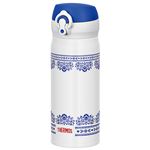 【THERMOS サーモス】 水筒 真空断熱ケータイマグボトル 【ブルーホワイト】 400ml 軽量 コンパクト