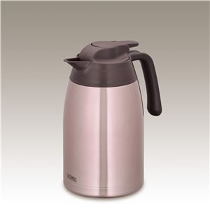 【THERMOS サーモス】 ステンレスポット/保温ポット 【1.5L カカオ】 軽量 コンパクト 真空断熱 【THERMOS サーモス】 ステンレスポット/保温ポット 【1.5L カカオ】 軽量 コンパクト 真空断熱