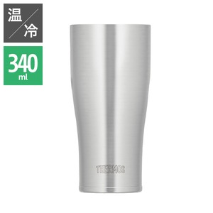 【THERMOS サーモス】 真空断熱タンブラー/カップ 【340ml】 ステンレス製 ヘアライン仕上げ 食洗機可