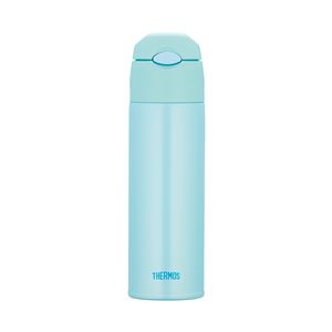 【THERMOS サーモス】 水筒 真空断熱ストローボトル 【保冷専用 ミント】 550ml シンプルデザイン 軽量