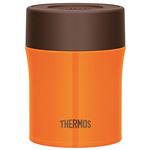 【THERMOS サーモス】 真空断熱スープジャー/フードコンテナー 【500ml ダイダイ】 大容量 広口タイプ 保温・保冷力抜群