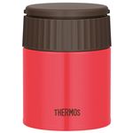 【THERMOS サーモス】 真空断熱スープジャー/フードコンテナー 【300ml ピーチ】 広口タイプ 保温・保冷力抜群