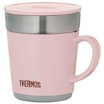 【THERMOS サーモス】 保温マグカップ /マイカップ 【240ml ライトピンク】 フタ付き ステンレス魔法びん構造