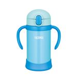 【THERMOS サーモス】 ベビーストローマグ/赤ちゃん用水筒 【350ml ブルー】 月齢9ヶ月頃〜 ハンドル付き