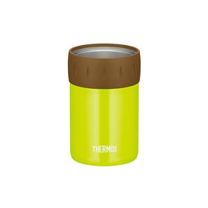 【THERMOS サーモス】 保冷 缶ホルダー 【350ml缶用 ライムグリーン】 真空断熱ステンレス魔法びん構造