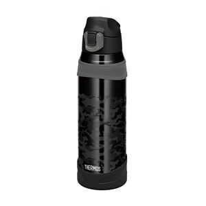 【THERMOS サーモス】 水筒 真空断熱スポーツボトル 【保冷専用 1L ブラックカモフラージュ】 直飲み ワンタッチオープン