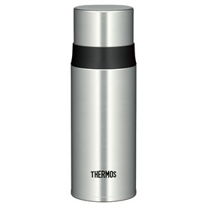 【THERMOS サーモス】 水筒 ステンレスボトル 【ステンレスブラック】 350ml 軽量 スリム