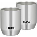 【サーモス THERMOS】 ステンレスマグ/コップ 【360ml】 2個セット 真空断熱 保温 保冷 結露しにくい仕様 〔スポーツ オフィス〕