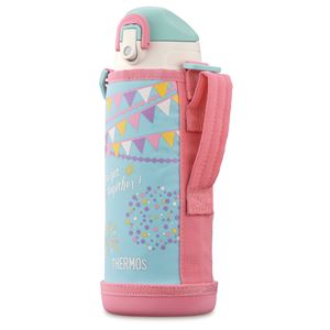 【サーモス THERMOS】 2WAY ステンレスボトル/水筒 【ミントフラッグ】 800ml 真空断熱 保温 保冷 〔スポーツ オフィス〕