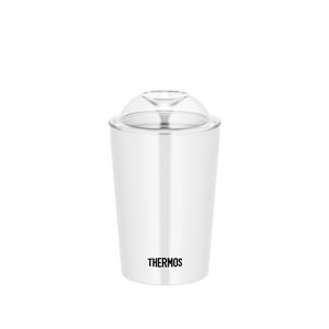 【サーモス THERMOS】 ステンレス ストローカップ/水筒 【ホワイト】 300ml 真空断熱 保温 保冷 フタ付き 〔スポーツ〕