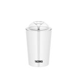 【サーモス THERMOS】 ステンレス ストローカップ/水筒 【ホワイト】 300ml 真空断熱 保温 保冷 フタ付き 〔スポーツ〕