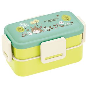 スケーター となりのトトロ ふわっと2段弁当箱 600ml PFLW4 （弁当箱）