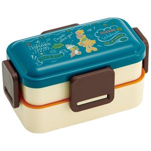 スケーター チップ＆デール ふわっと2段弁当箱 600ml PFLW4 （弁当箱）