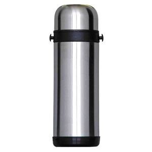 (24個セット) 水筒/ステンレスボトル (1.0L) 縦92×横110×高さ270mm ワンタッチオープン コップ 肩ベルト付き 『ワンダー』 b04