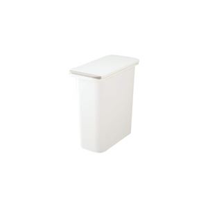 (12個セット) ゴミ箱 ダストボックス 約幅18.6cm 20L ホワイト ワンプッシュオープン HOME＆HOME 防臭ペール キッチン トイレ b04