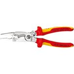 KNIPEX（クニペックス）1396-200 絶縁エレクトロプライヤー（スプリング付） （SB）
