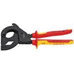 KNIPEX（クニペックス）9536-315A 絶縁ラチェットケーブルカッター SWA用