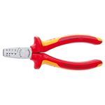 KNIPEX（クニペックス）9768-145A エンドスリーブ用絶縁圧着ペンチ 1000V