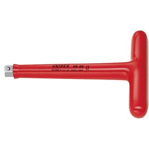 KNIPEX（クニペックス）9840 （1／2SQ）絶縁T型ハンドル 1000V