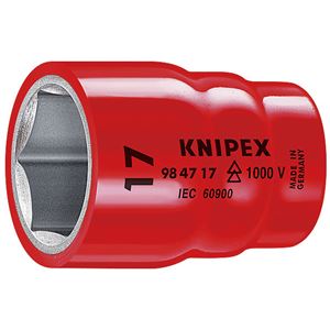 KNIPEX（クニペックス）9847-19 （1／2SQ）絶縁ソケット 1000V