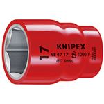 KNIPEX（クニペックス）9847-19 （1／2SQ）絶縁ソケット 1000V