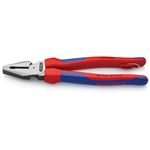 KNIPEX（クニペックス）0202-225TBK 強力型ペンチ 落下防止 （BK）