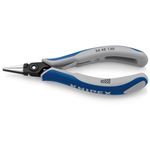 KNIPEX（クニペックス）3442-130 精密プライヤー ヒラ クロスメッシュ