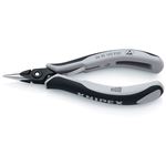 KNIPEX（クニペックス）3452-130ESD 精密プライヤー 丸 クロスメッシュ