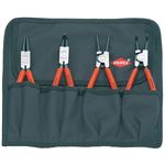 KNIPEX（クニペックス）001956 スナップリングプライヤーセット（4本組）