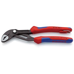 KNIPEX（クニペックス）8702-180TBK コブラ ウォーターポンププライヤー 落下防