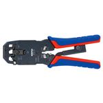 KNIPEX（クニペックス）9751-12 ウエスタンプラグ圧着ペンチ （4／6／8ピン）