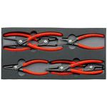 KNIPEX（クニペックス）002001V02 スナップリングプライヤーセット ウレタントレイ入り