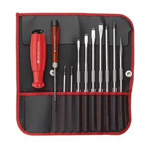 PB SWISS TOOLS 9216FORHER 差替式ドライバーセット（9216RED）