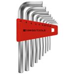PB SWISS TOOLS 210H-10 ホルダー付六角棒レンチセット（パックナシ）