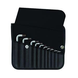 PB SWISS TOOLS 410K ヘクスローブレンチセット 袋入り10本組