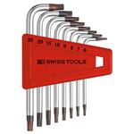 PB SWISS TOOLS 410H／8-25 L型ヘクスローブレンチセット（パックなし）