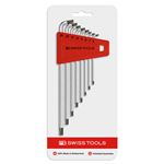 PB SWISS TOOLS 2411H6-25CN ショートヘッドL型ヘクスローブレンチセット