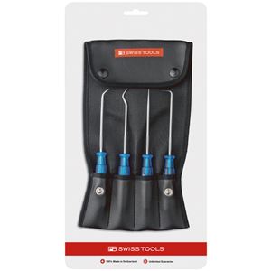 PB SWISS TOOLS 7681SETCN ピックツール4本セット （ロールケース付）