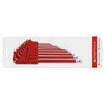 PB SWISS TOOLS 212LH-10RECN プライベートレンチセット（ロング）赤色